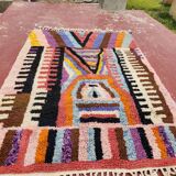 Authentic Beni Ouarain Rug 260x184 cm – Natural Wool