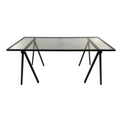 Bureau / table Trestle Rodney Kinsman pour Bieffeplast Italie