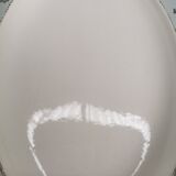 Oval earthenware serving dish