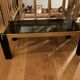 Table basse vintage design italien