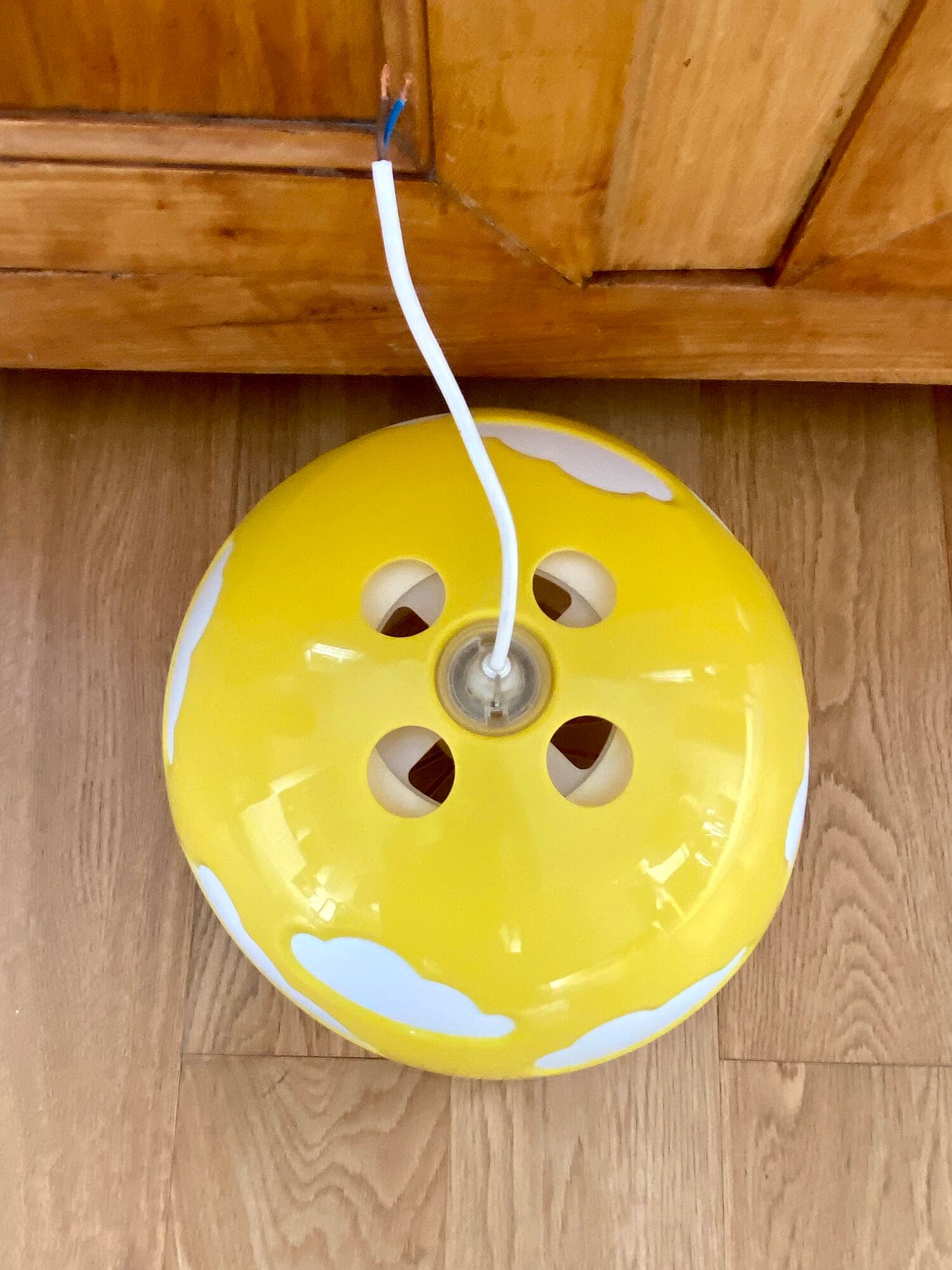 Luminaire suspension cloud skojig ikea yellow design henri preutz