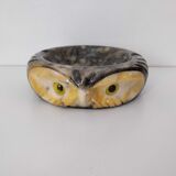 Alabaster owl ashtray