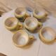 Vintage sangria service in handmade ceramic – 1970s – signed