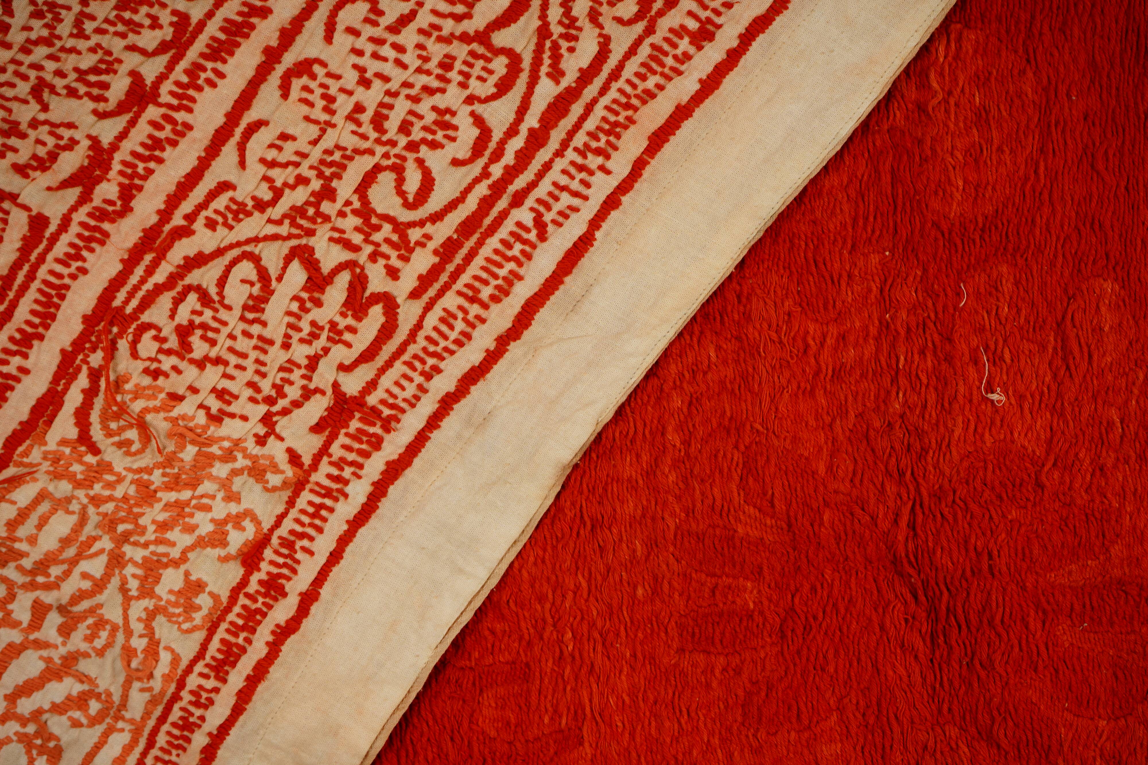 Hand-knotted rug, vintage Turkish rug 120x149 cm