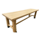 Wooden farm table 3m