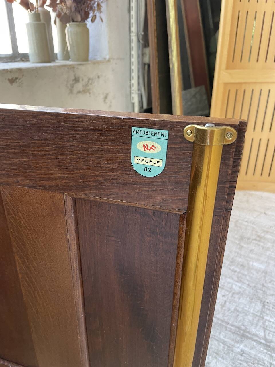 1950s modernist oak sideboard
