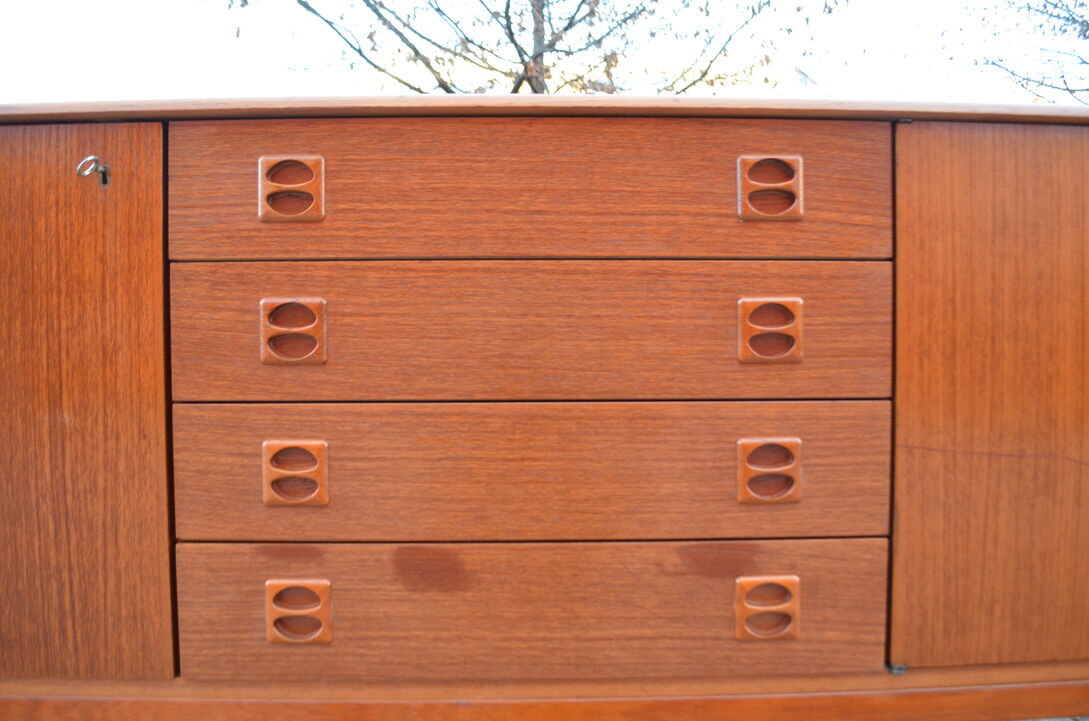 Danish modern teak sideboard