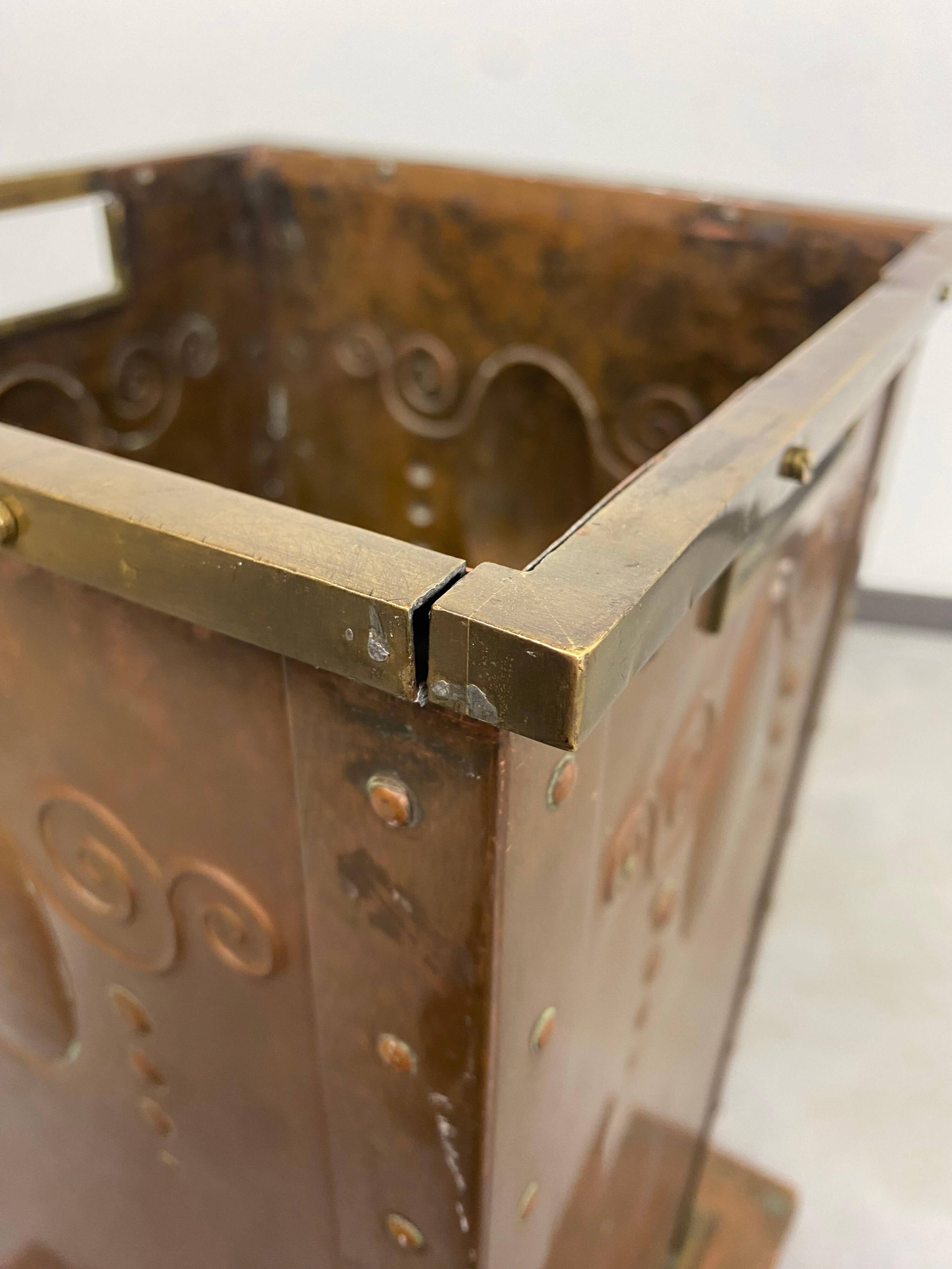 Jugendstil umbrella stand attributed to Otto Prutscher - Wiener Werkstätte