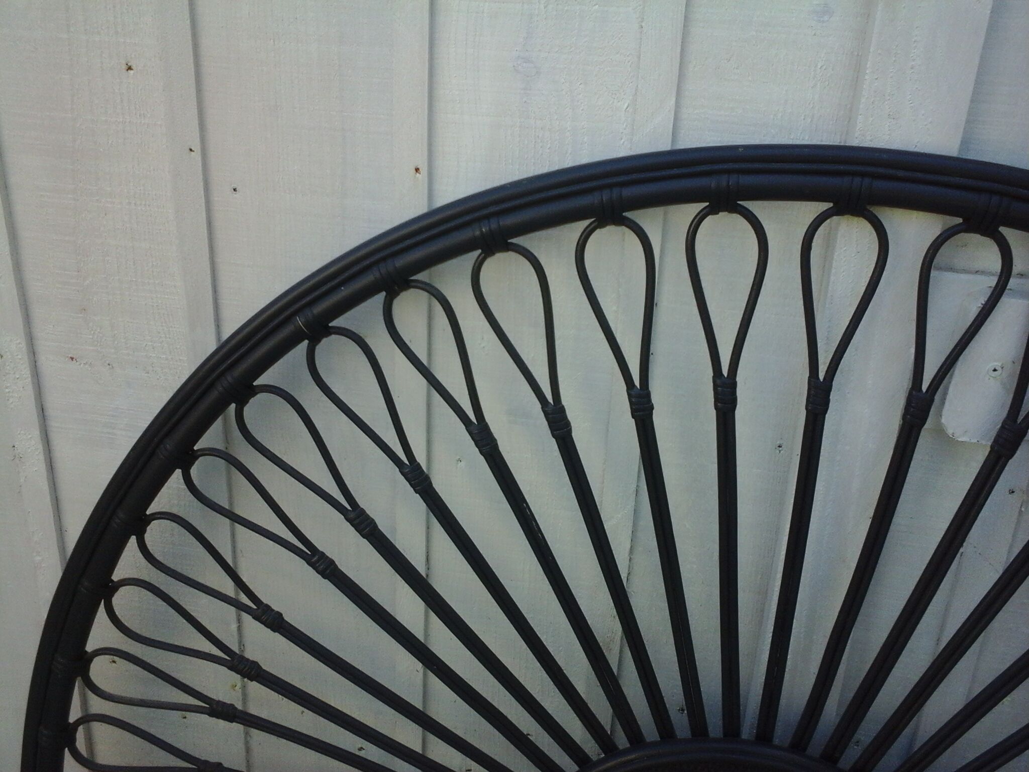 Headboard rattan for 2 people