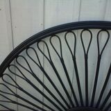 Headboard rattan for 2 people