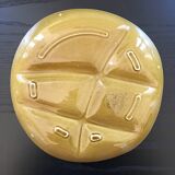 Set of 4 designer oyster plates