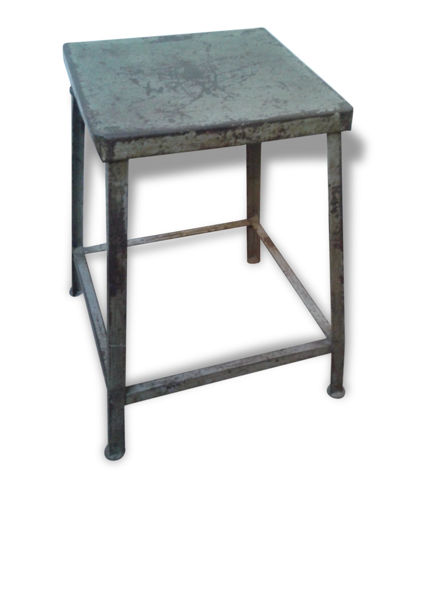Square iron or stool table