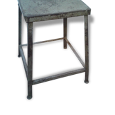 Square iron or stool table