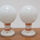Paire de lampes de table Drukov, années 1970