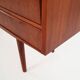 Buffet haut en teck, design danois, années 1960, designer : EW Bach