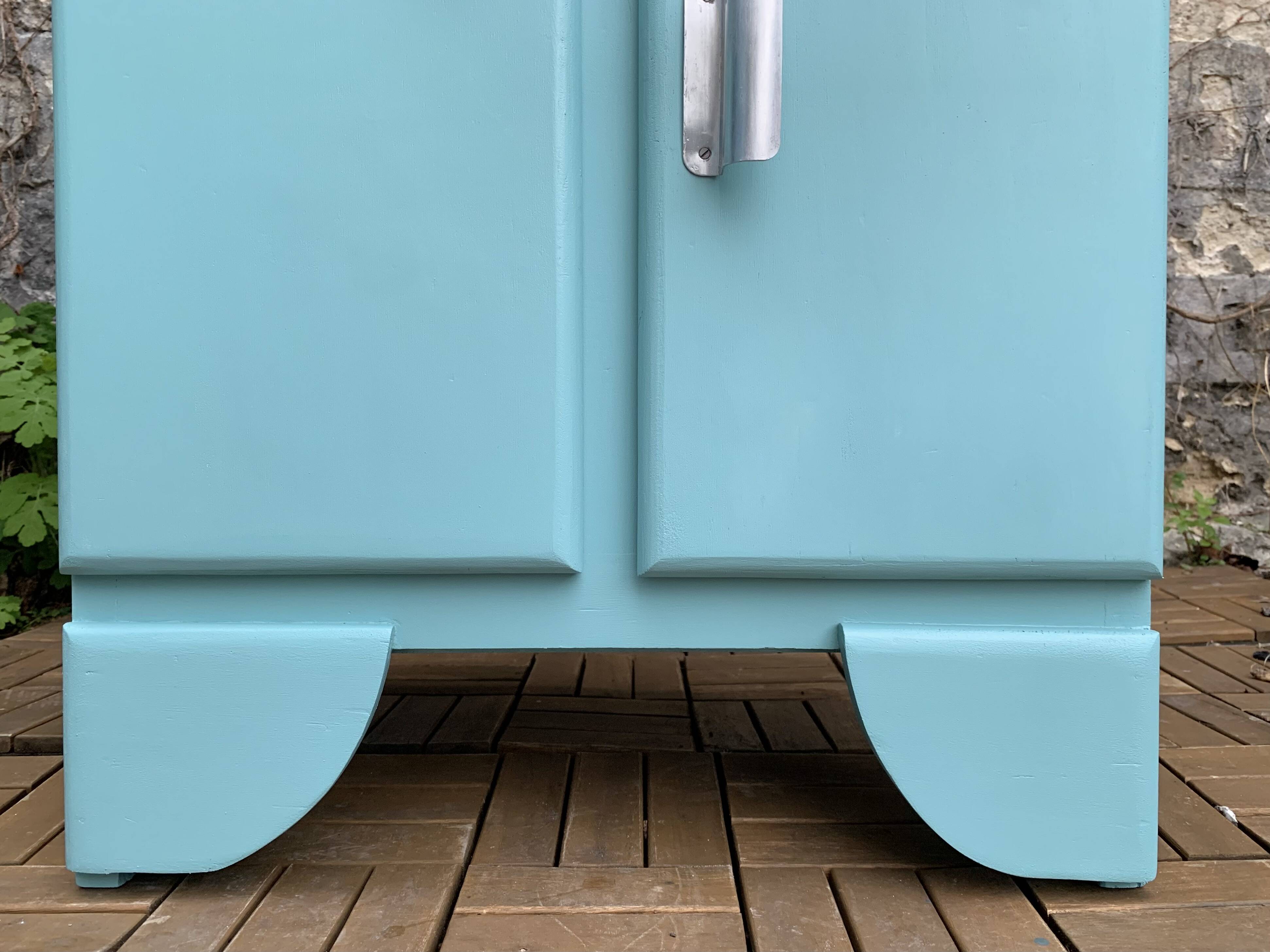 Mado turquoise sideboard vintage 1950