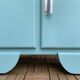 Mado turquoise sideboard vintage 1950