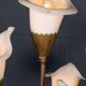 VINTAGE 20thC ITALIAN CALLA FLOOR LAMP BY ANGELO LELLI FOR ARREDOLUCE c1960