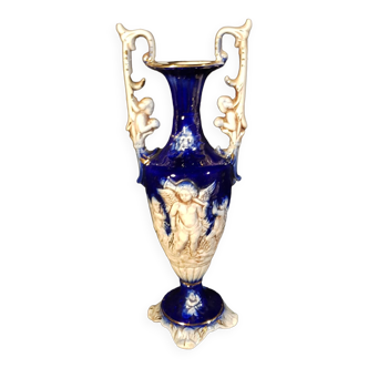 Vase en faïence italienne