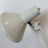 Vintage White Italian Architect Table Lamp, 1970s