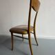 Set of 18 Scandinavian design chairs from the 1960s, organic curved wood.