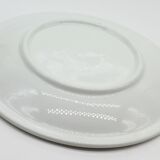 Lot of 2 plates woman to dog