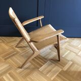 Scandinavian armchair model CH25 by Hans Wegner