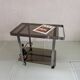 Metal dessert table
