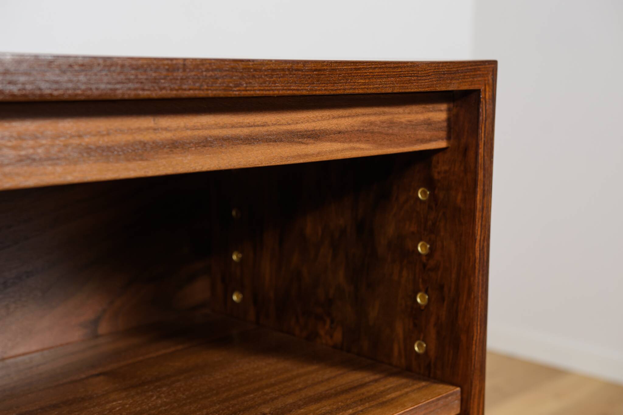 Art Deco Walnut Bookcase, Denmark, 1930s