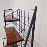 Italian Free Standing Teak Shelving Unit, 1950's