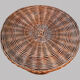 Table basse en rotin