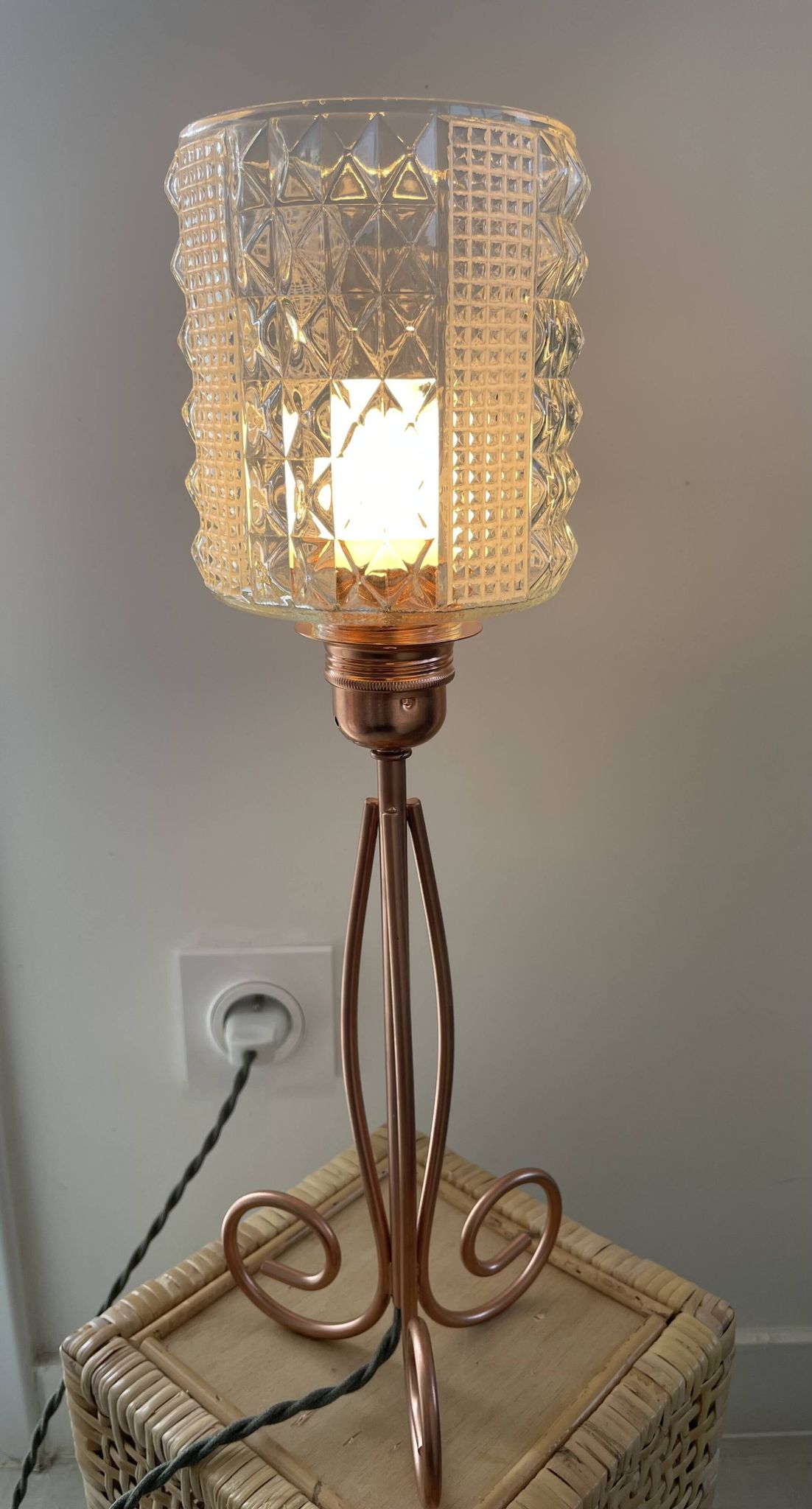Lampe à poser vintage