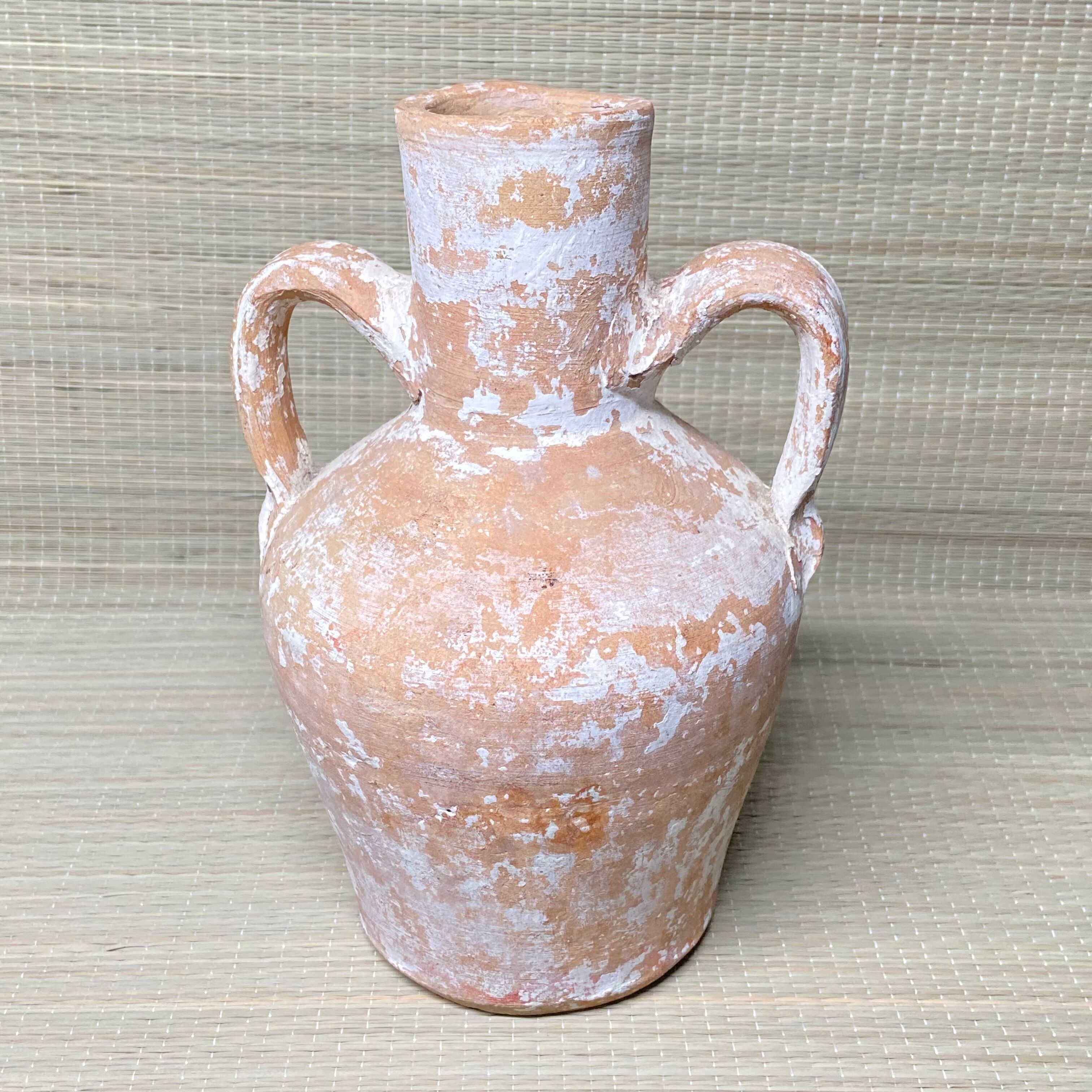 Vase amphore en terre cuite