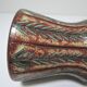 Vase accolay ceramic plant decoration signed