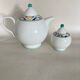 Villeroy and Boch Indian Look teapot and sugar bowl
