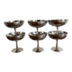 Stainless steel pedestal bowls