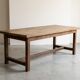 Farm table 200cm elm