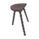 Ancien tabouret tripode