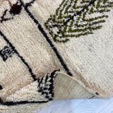 Handmade Moroccan Berber carpet 246 x 160 CM