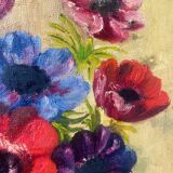 Nature morte sur toile