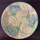 Set de 6 assiettes en barbotine vers 1930