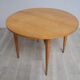 Vintage beech table with 1960 extension