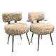 Pair of fluffy chairs