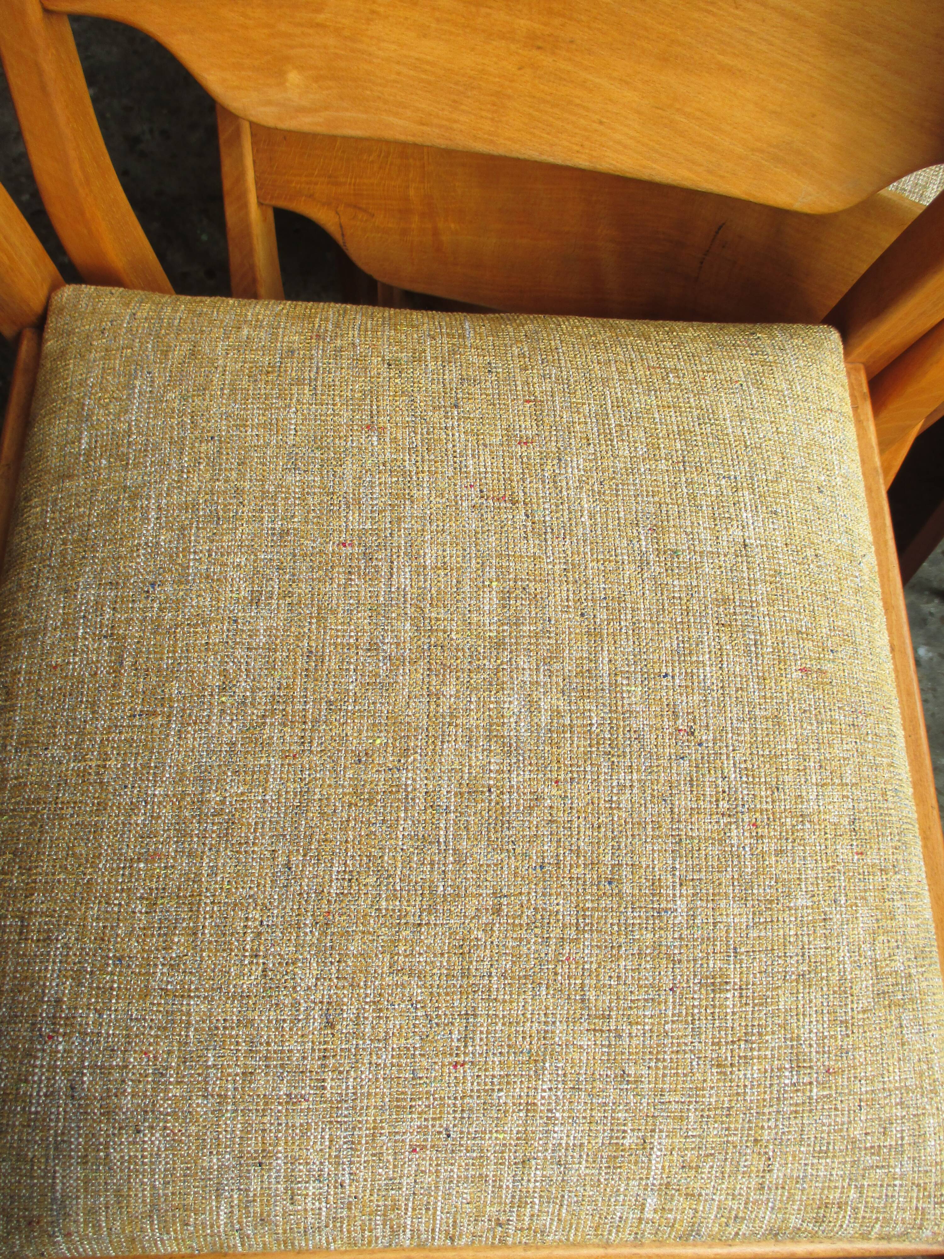 6 Scandinavian chairs 60s in beech Farstrup