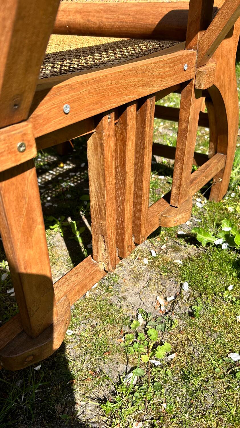 Cane lounge chair 1930/1950