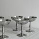6 stainless steel footed bowls, Letang Remy style