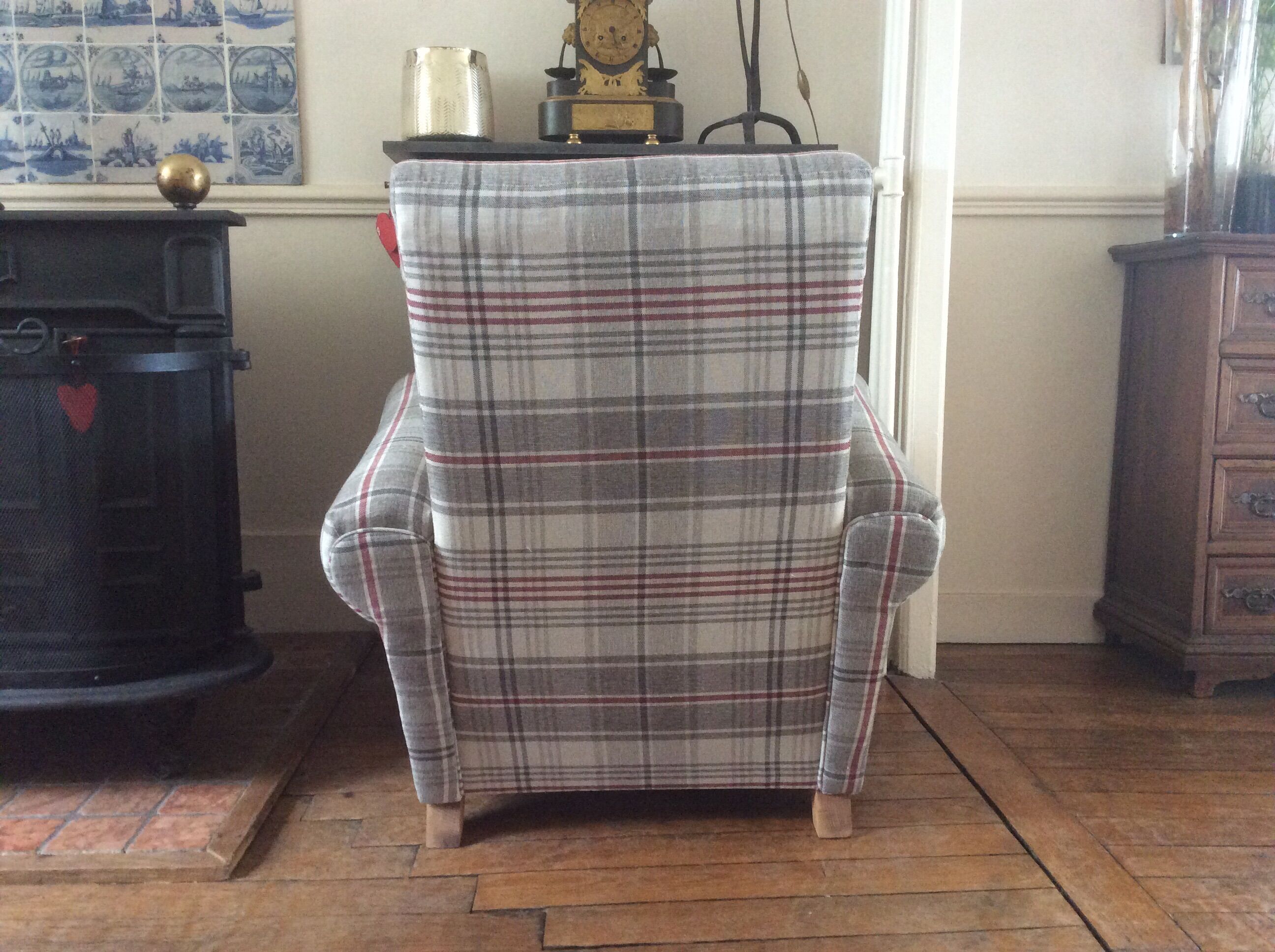 Scottish club armchair