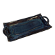 Blue ceramic dish