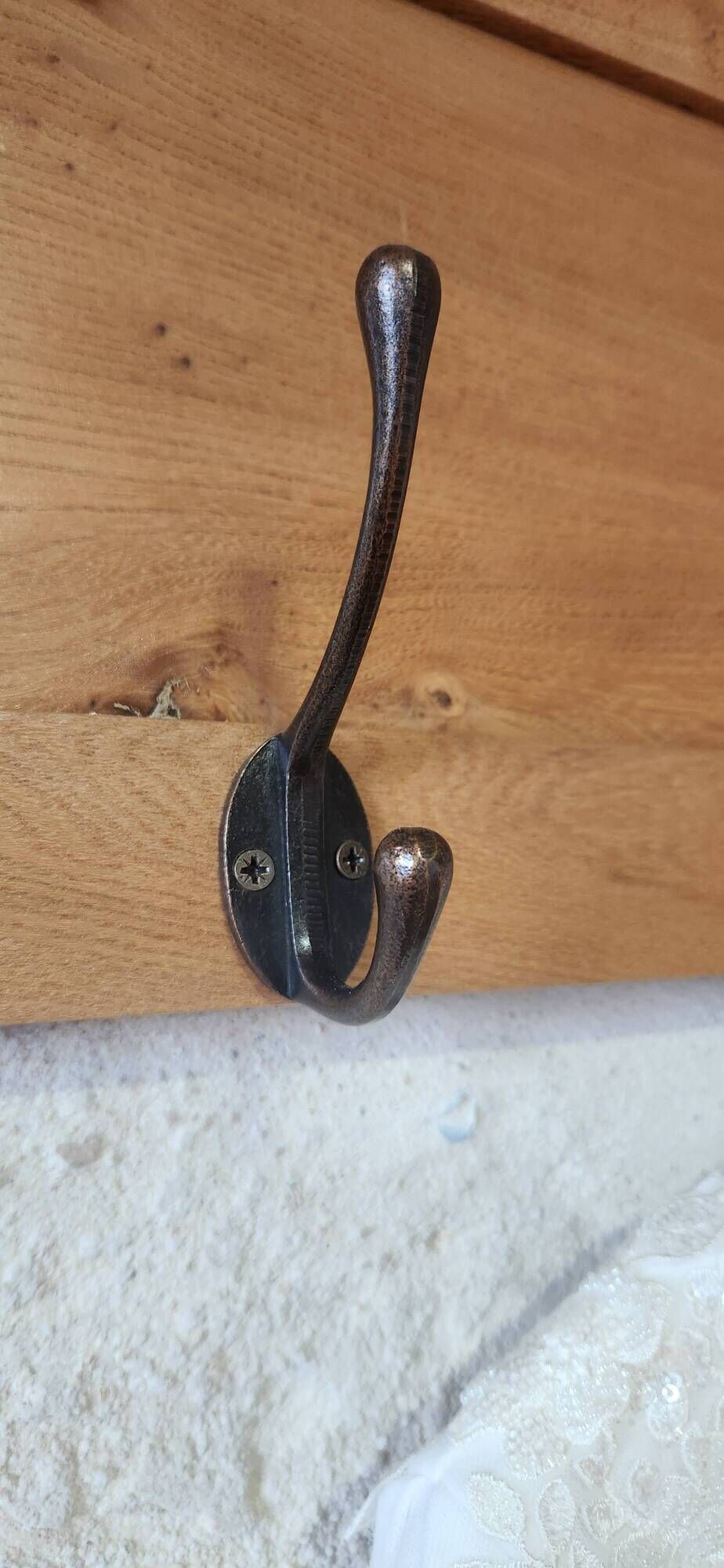 superb coat rack with 5 double hooks