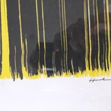Lithography Hans Hartung for the 1972 Olympics in Munchen